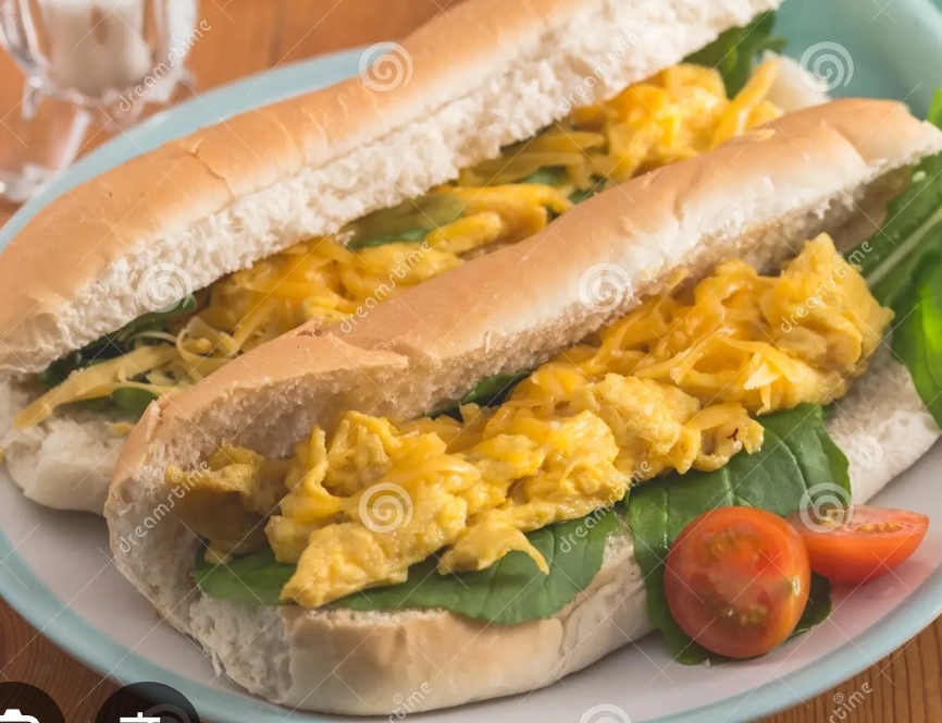 Sandwich aux oeufs