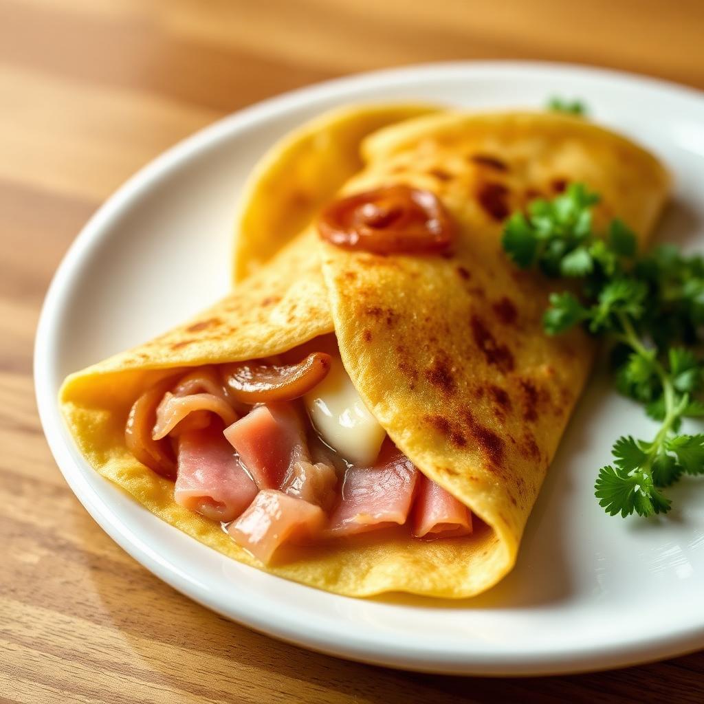 Crêpe Jambon fromage