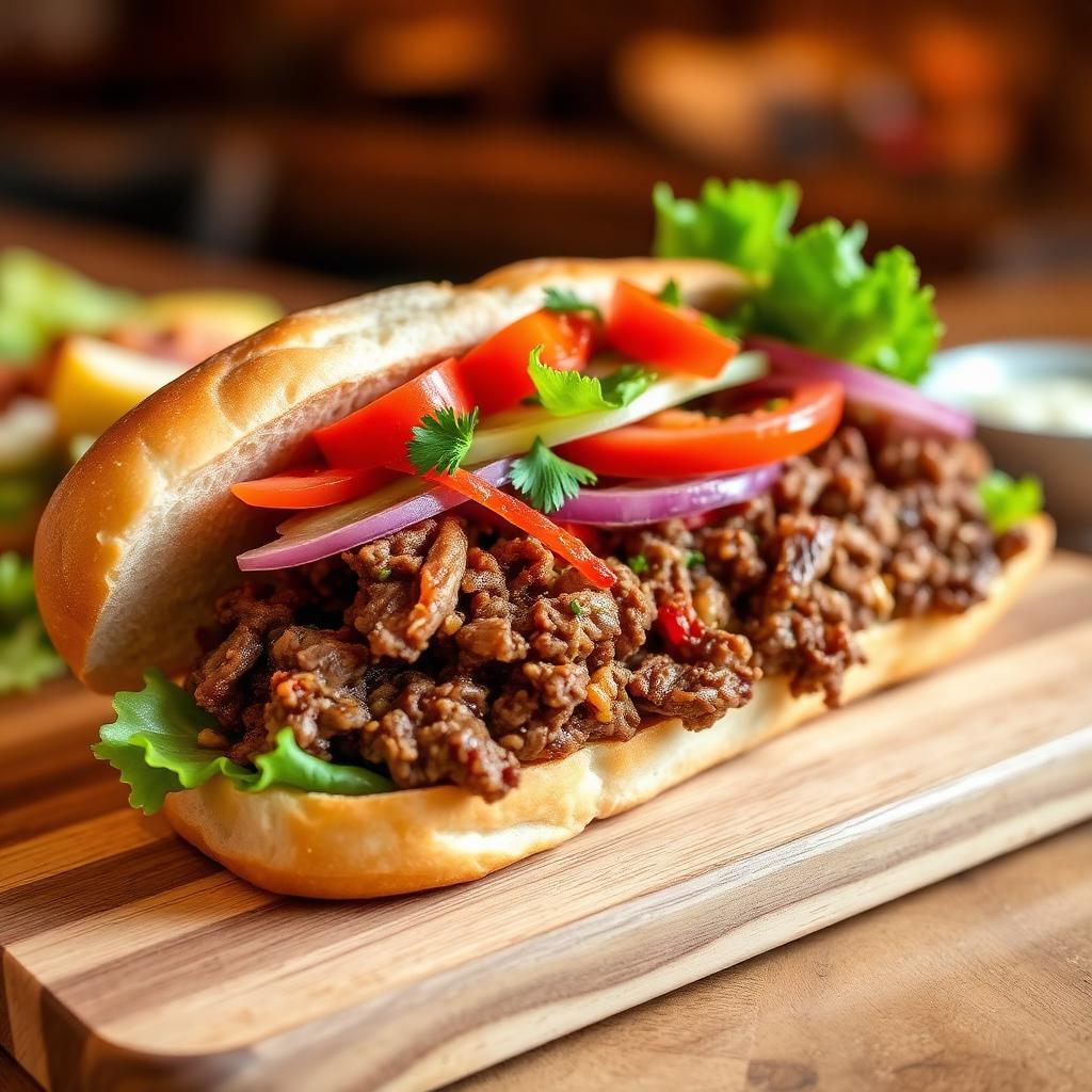 Sandwich Viande Hachée
